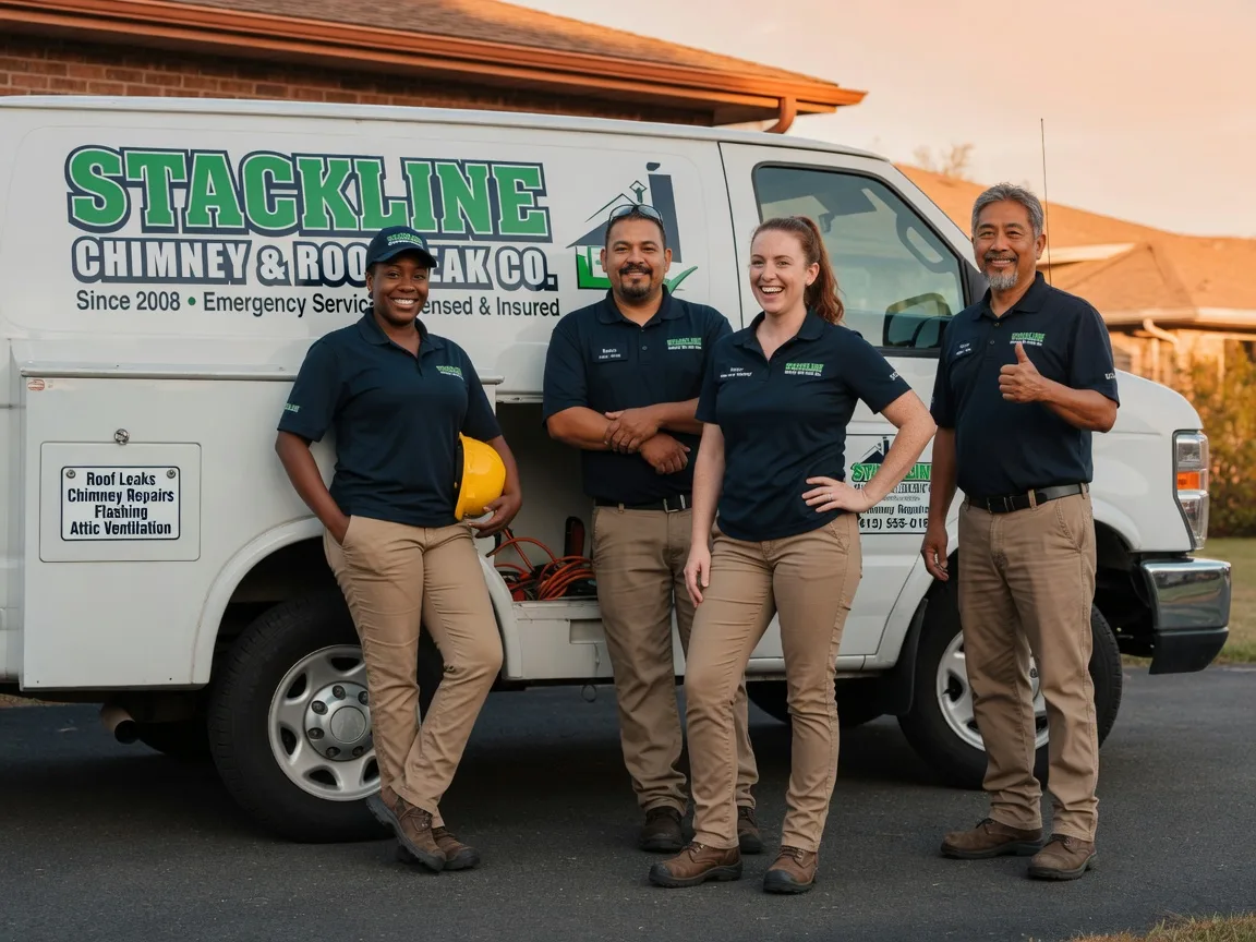 Chimney flashing repair company in Ithaca, MI